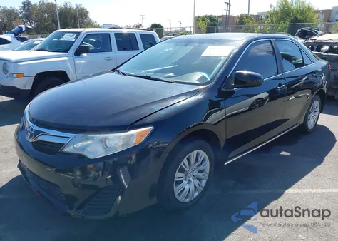 2012 Toyota Camry Le z USA, uszkodzony, nr VIN 4T4BF1FK9CR163525